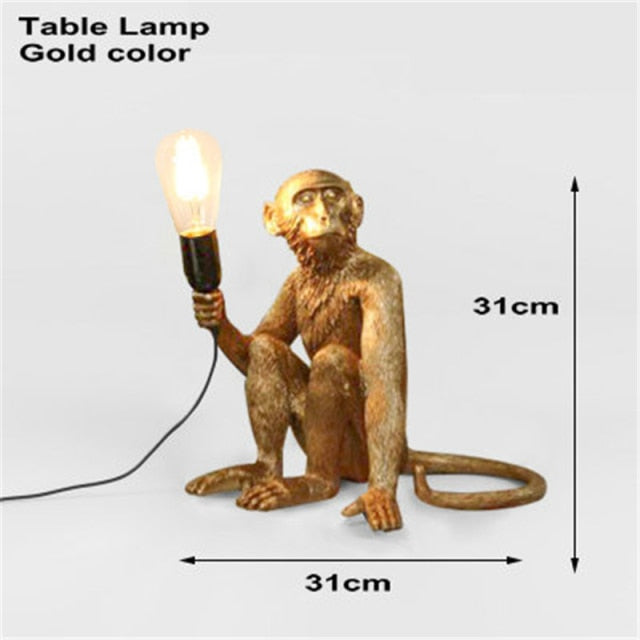 Monkey Lamp