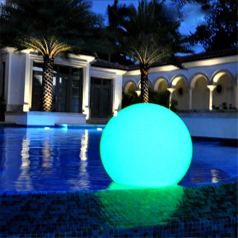 RGB LED Swimming Pool Floating Ball Lamp