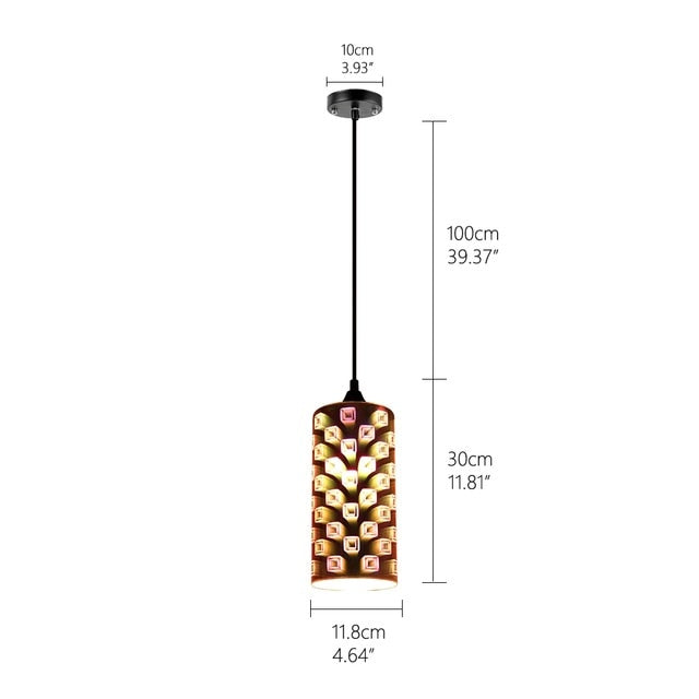 Modern 3D Pendant Lamp