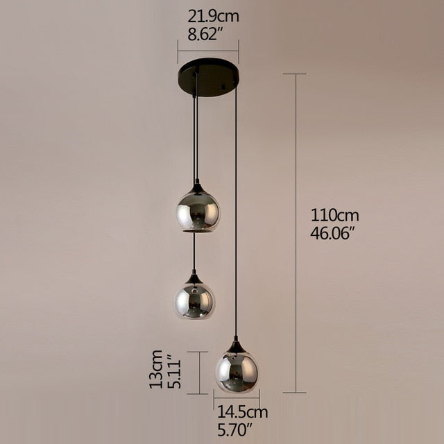Modern 3D Pendant Lamp
