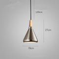 LED Copper Aluminum Hanglamp