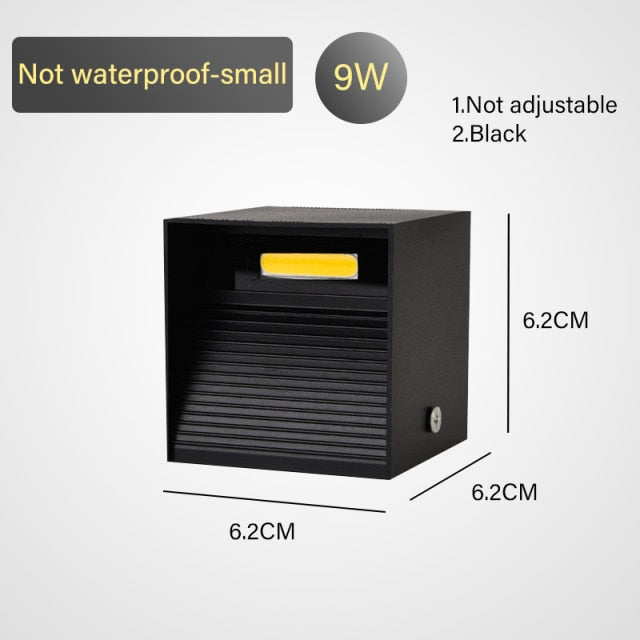 Wall lamp LED motion sensor IP65 waterproof