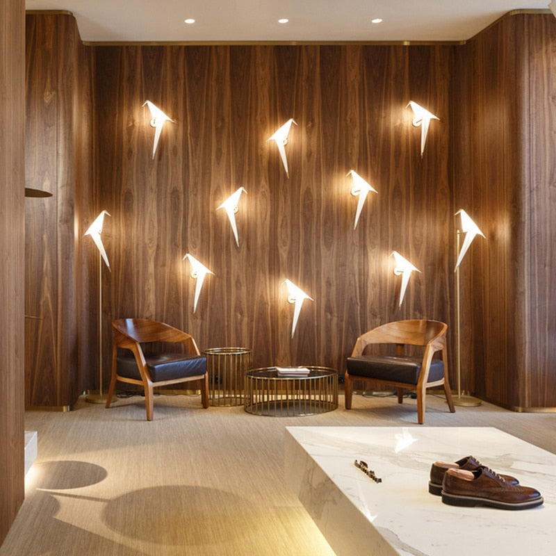 Bird Wall Lamp