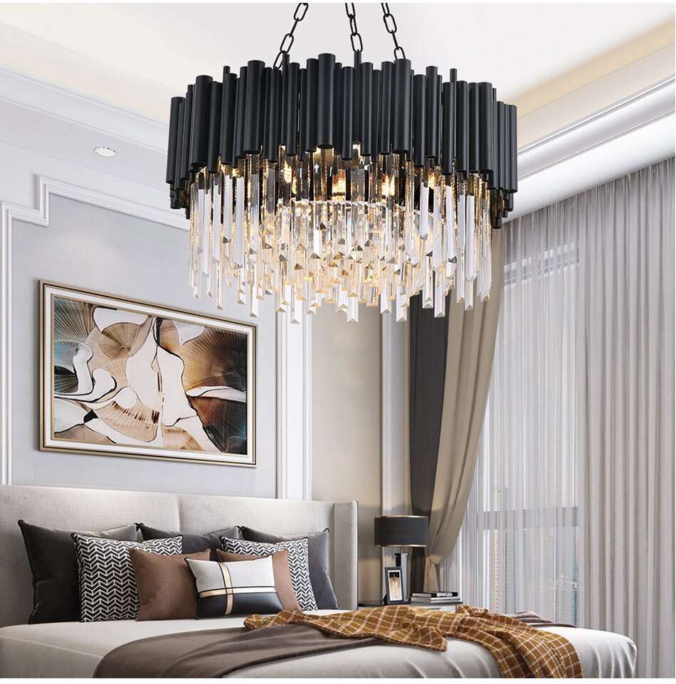 Black Wyvern Modern Chandelier Lighting