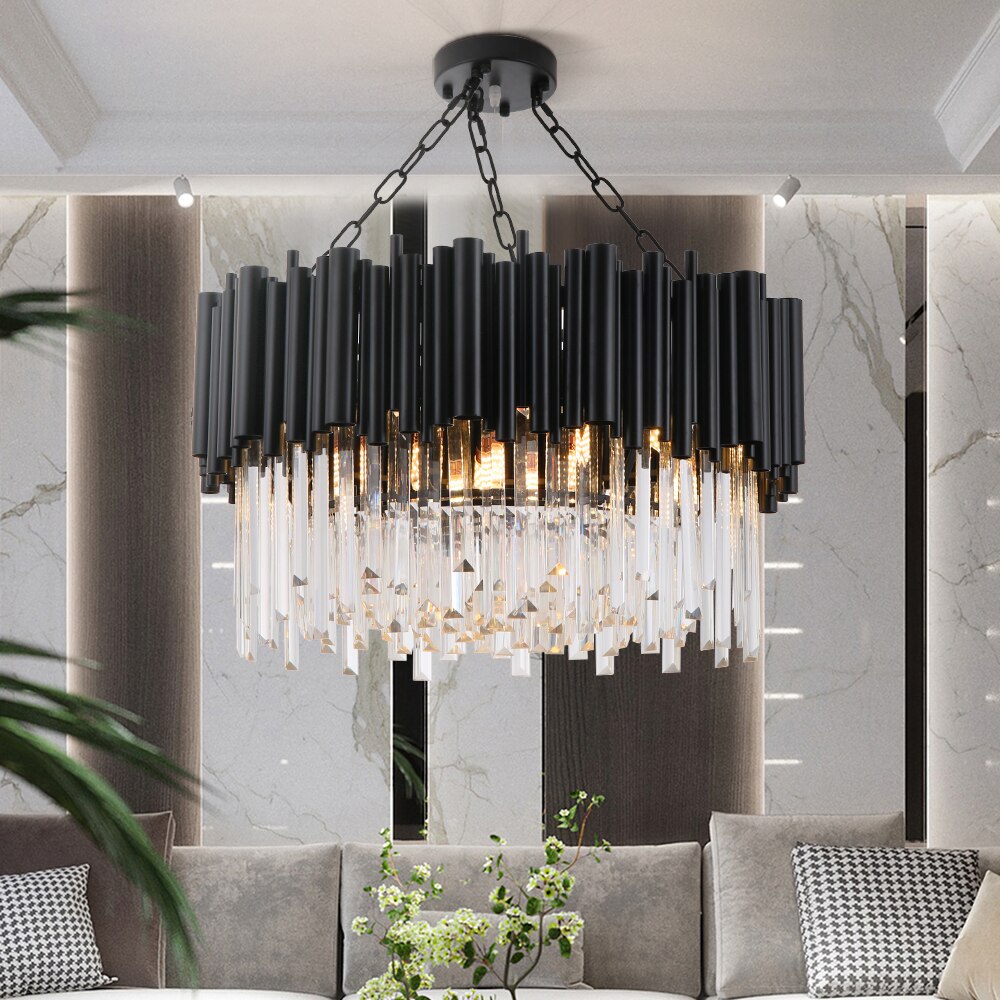 Black Wyvern Modern Chandelier Lighting