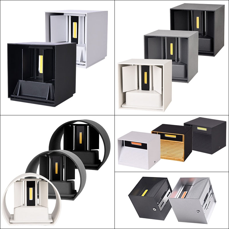 Wall lamp LED motion sensor IP65 waterproof