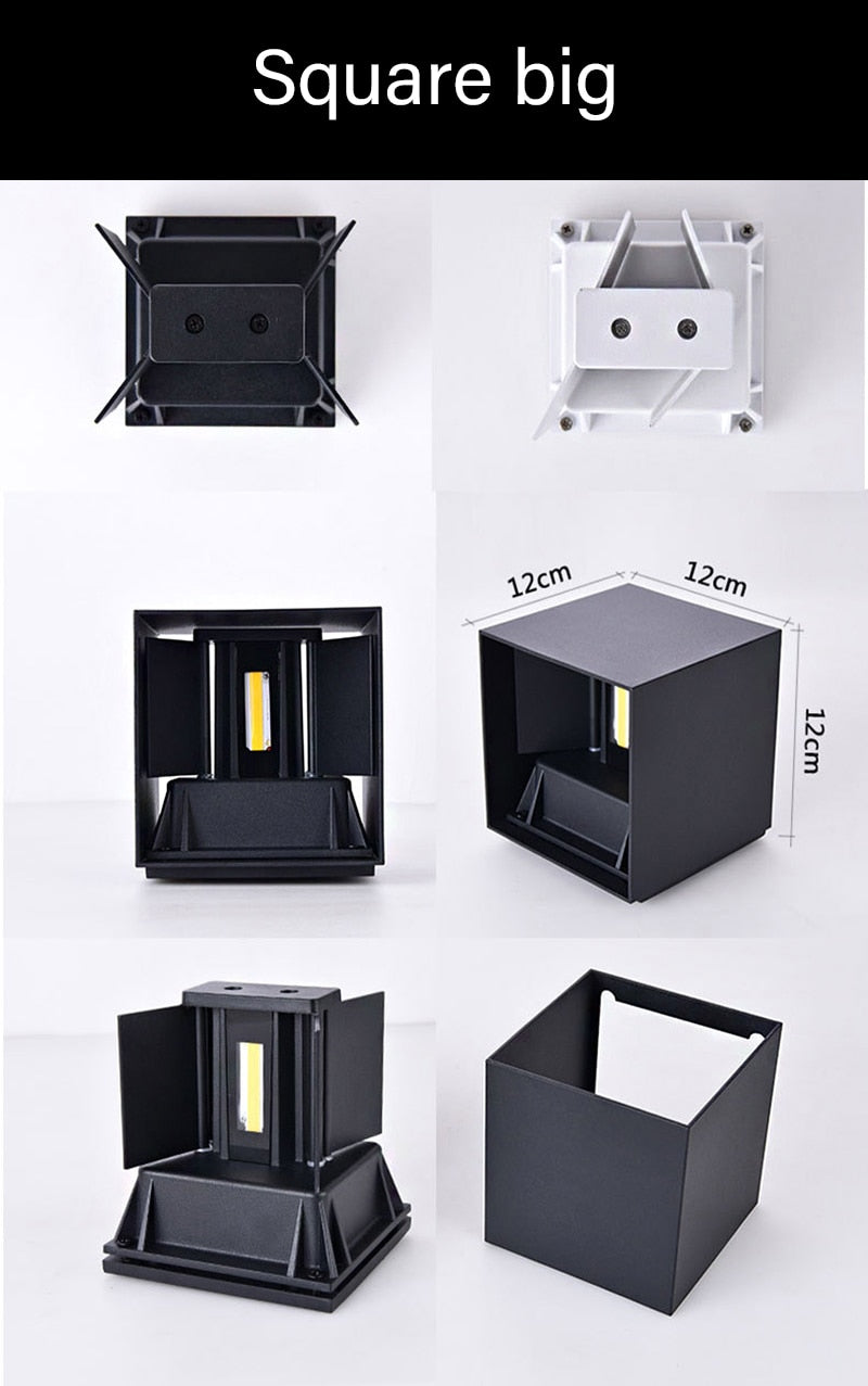 Wall lamp LED motion sensor IP65 waterproof