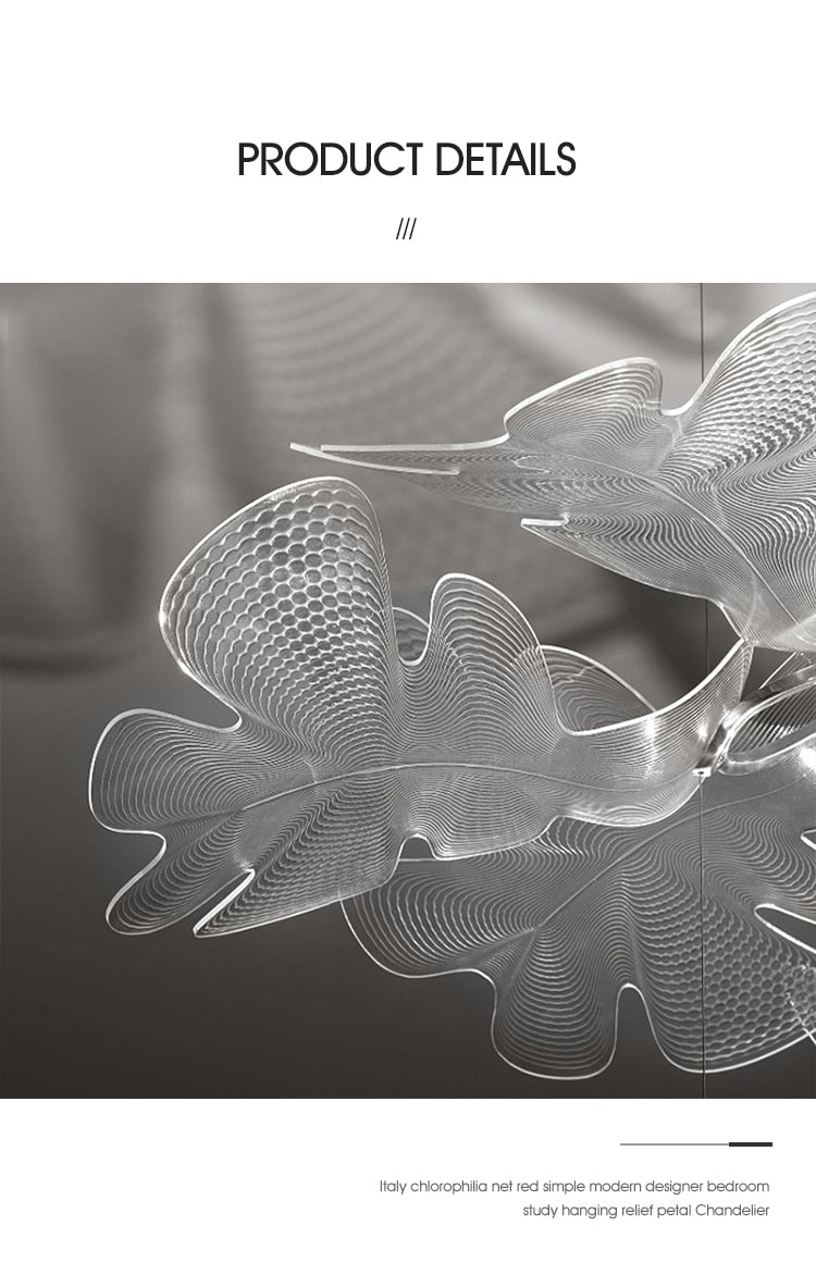 Creative LED Acrylic Pendant Light Italian Design Chlorophilia Lamp