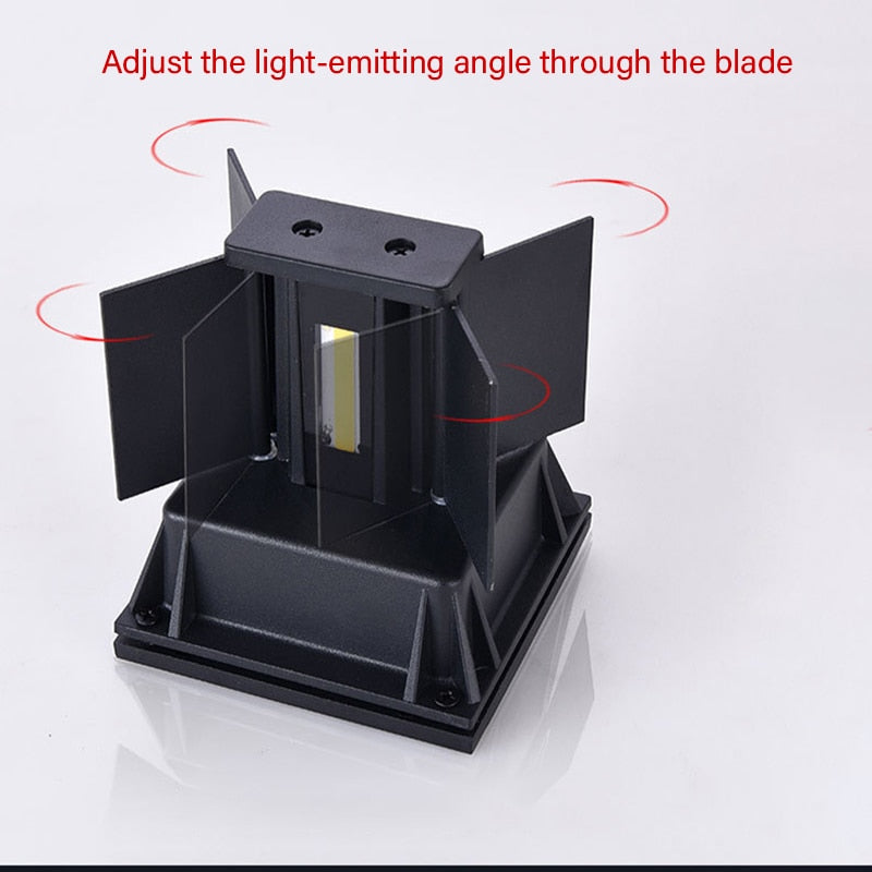 Wall lamp LED motion sensor IP65 waterproof