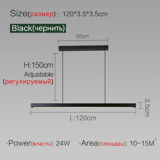 Pendent Nordic Lamps Chandeliers for dining room