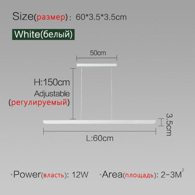 Pendent Nordic Lamps Chandeliers for dining room