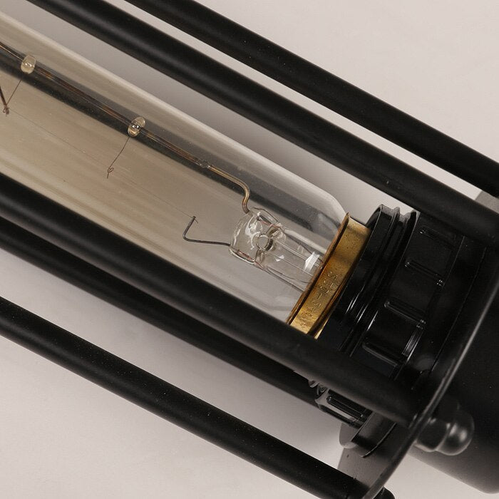 Vintage Country Style Pendant Light - Iron Cage Droplight