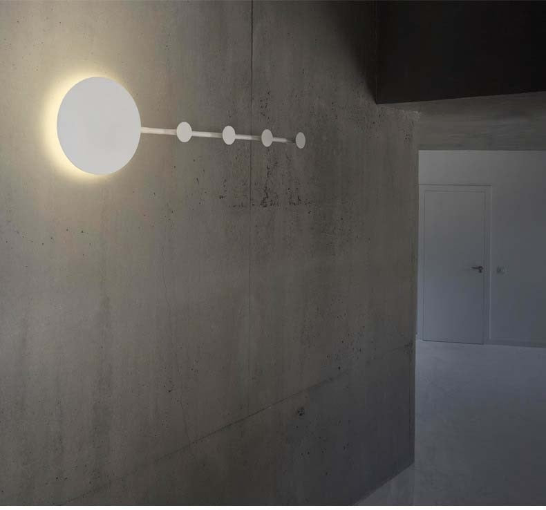 Kylo - Modern Nordic LED Lamp Coat Rack