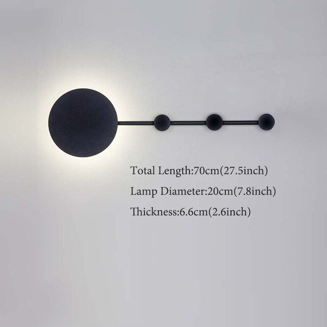 Kylo - Modern Nordic LED Lamp Coat Rack