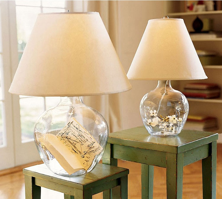Arabella - Modern Glass Desk Lamp