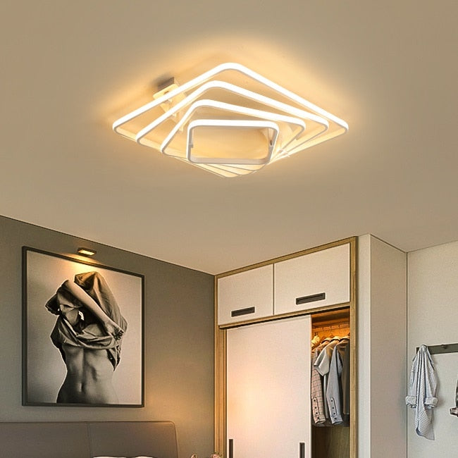 Dilan - Modern LED Twist Layer Ceiling Light