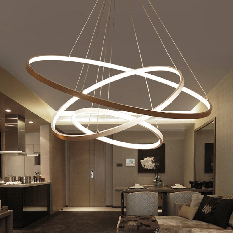 Indoor Modern Circular Ring Chandelier